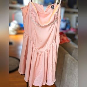 Light Pink Mini Dress